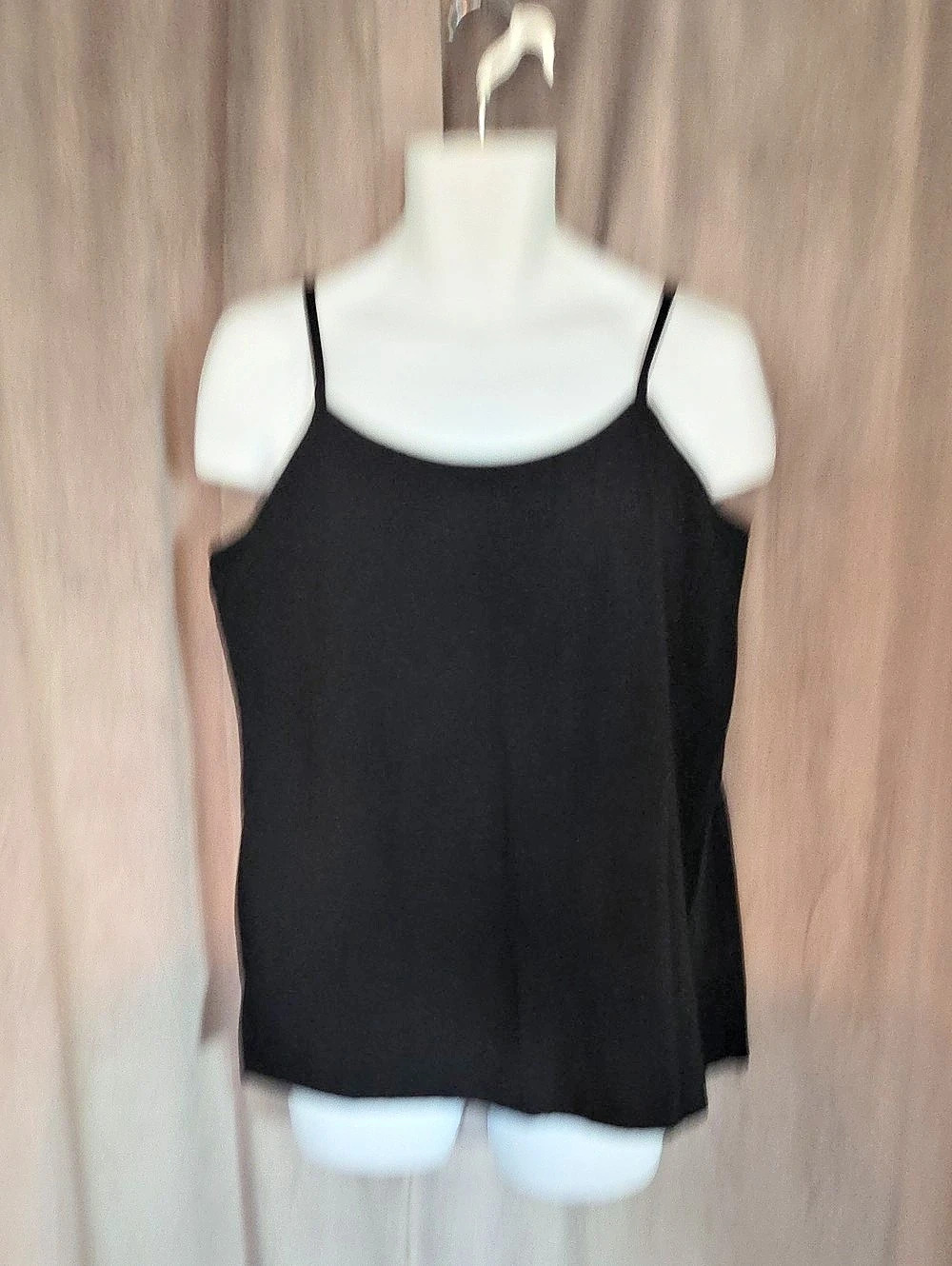 TORRID Black Cotton Spandex Camisole Size 3
